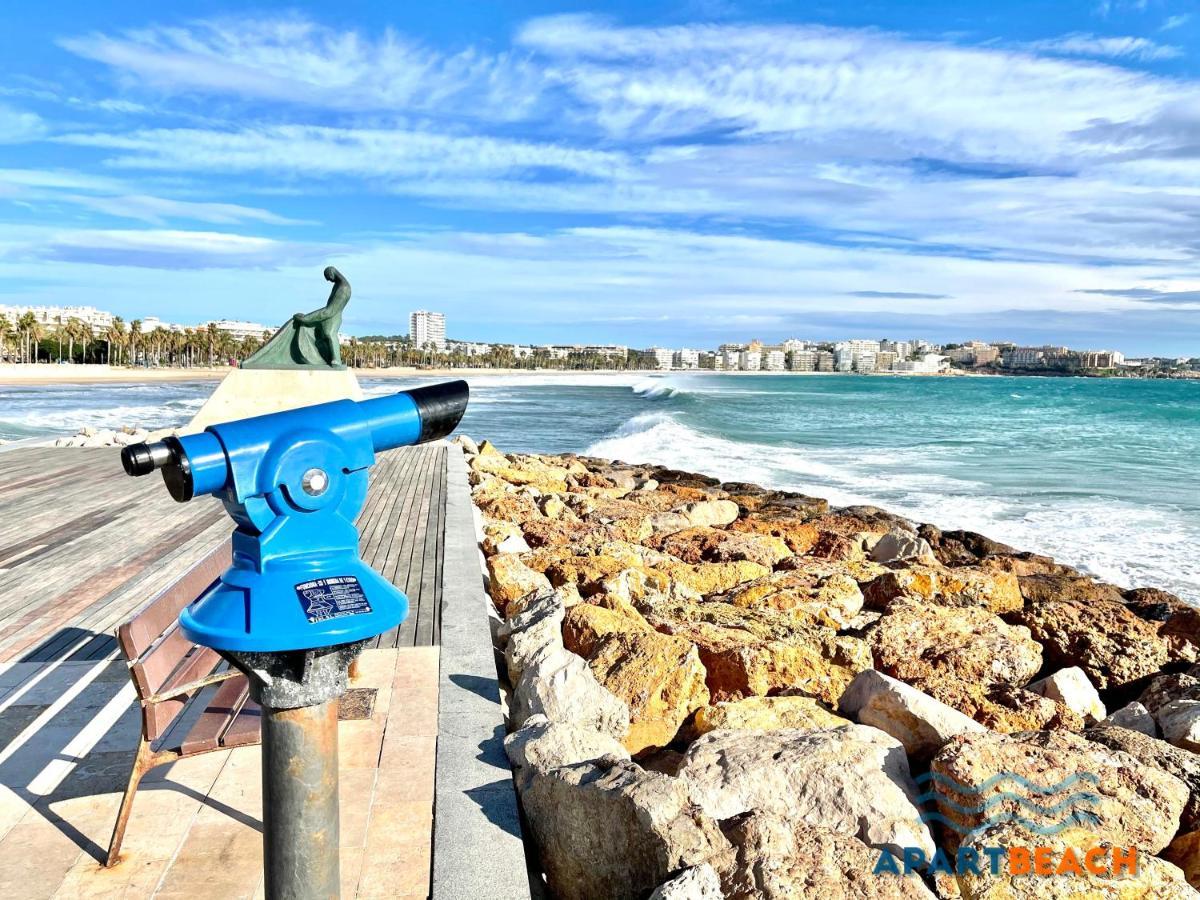 Apartbeach Novelty 3º Frente Playa Y Gran Terraza Салоу Екстериор снимка